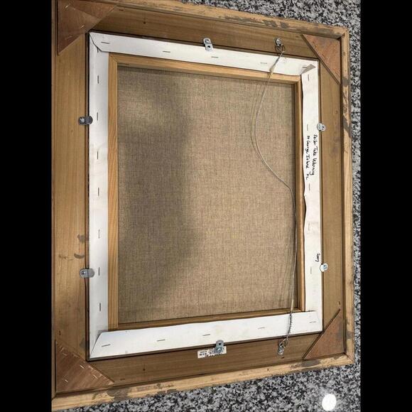 Original Susan Meyer Sinyai Oil on Panel 26" x 21" framed - Picture 12 of 16